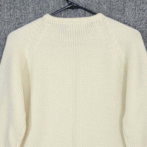Vintage Millay Cardigan Sweater Womens Small Cream Button Front Made in Japan - Picture 8 of 12